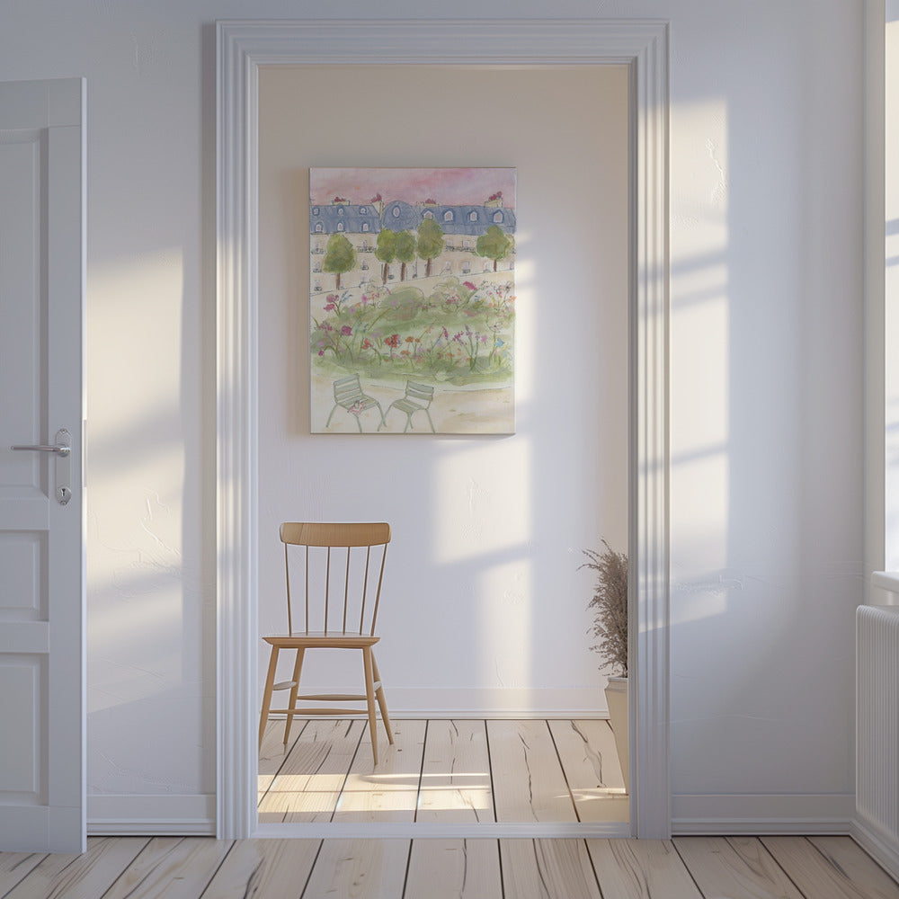 Parisian Garden | Canvas