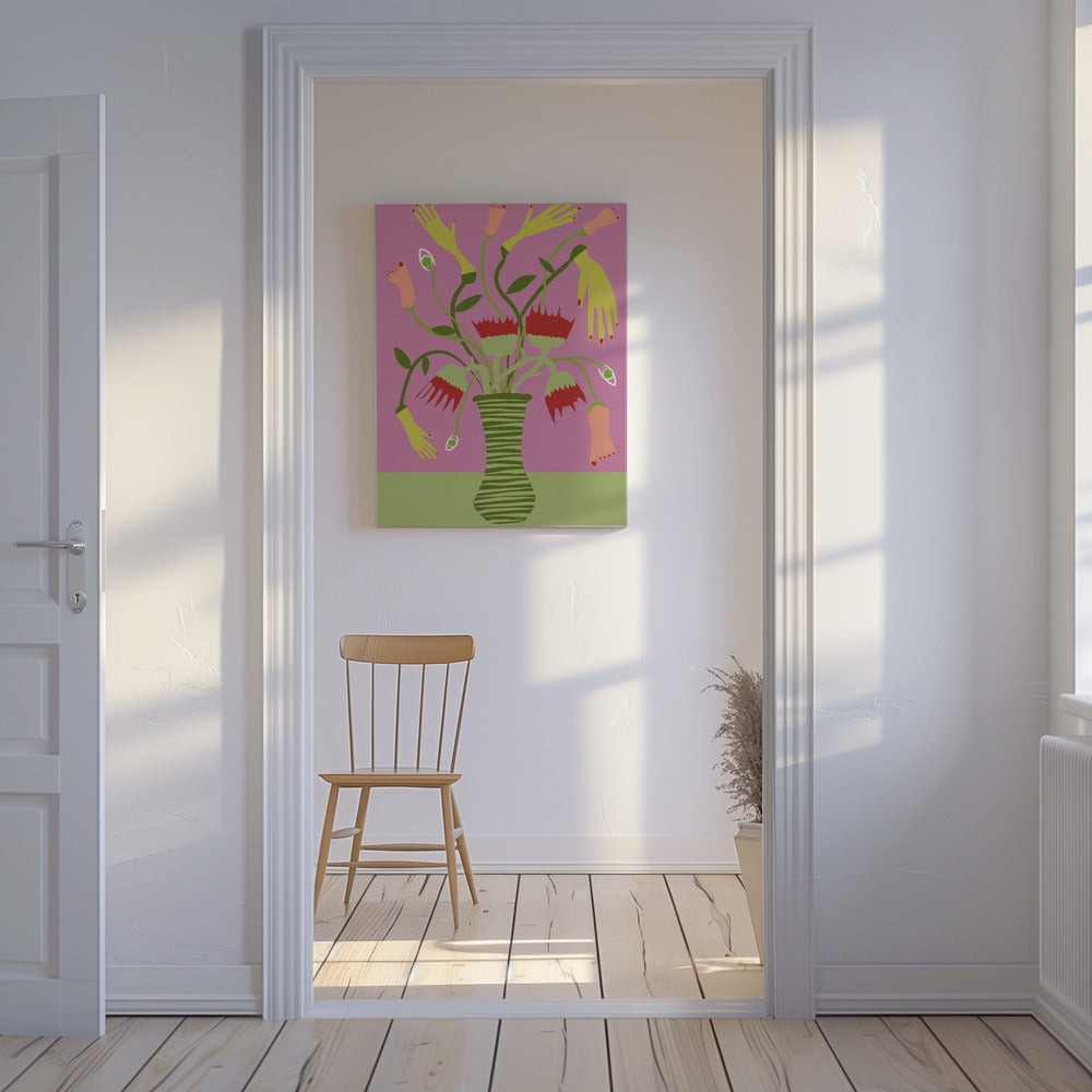 Die seltsame Vase | Leinwand