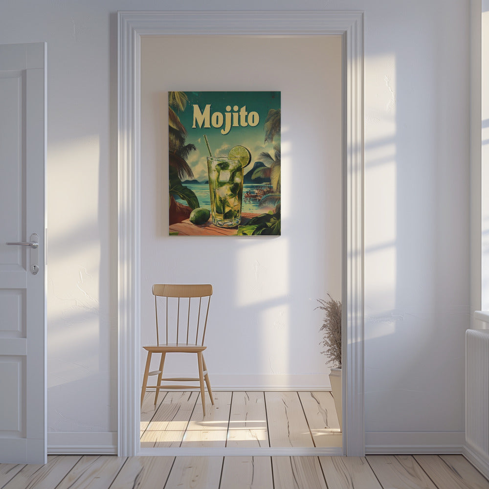 Mojito Vintage | Leinwand