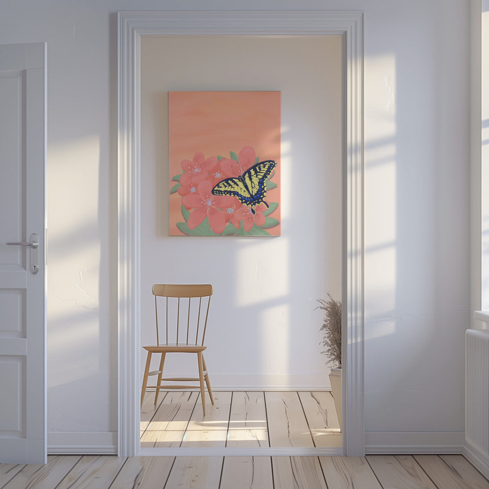 Tiger Schwalbenschwanz Schmetterling | Leinwand
