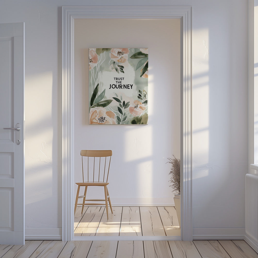 Reise in die Blüte | Leinwand