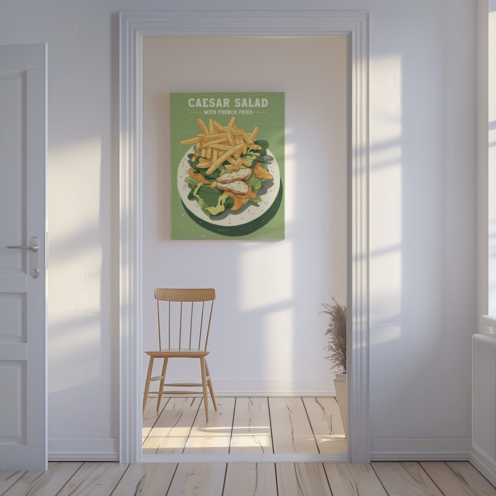 Caesar Salat | Leinwand
