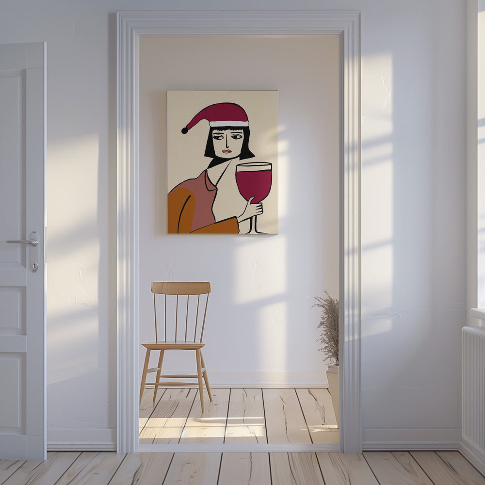 Weihnachtsfeiern | Leinwand