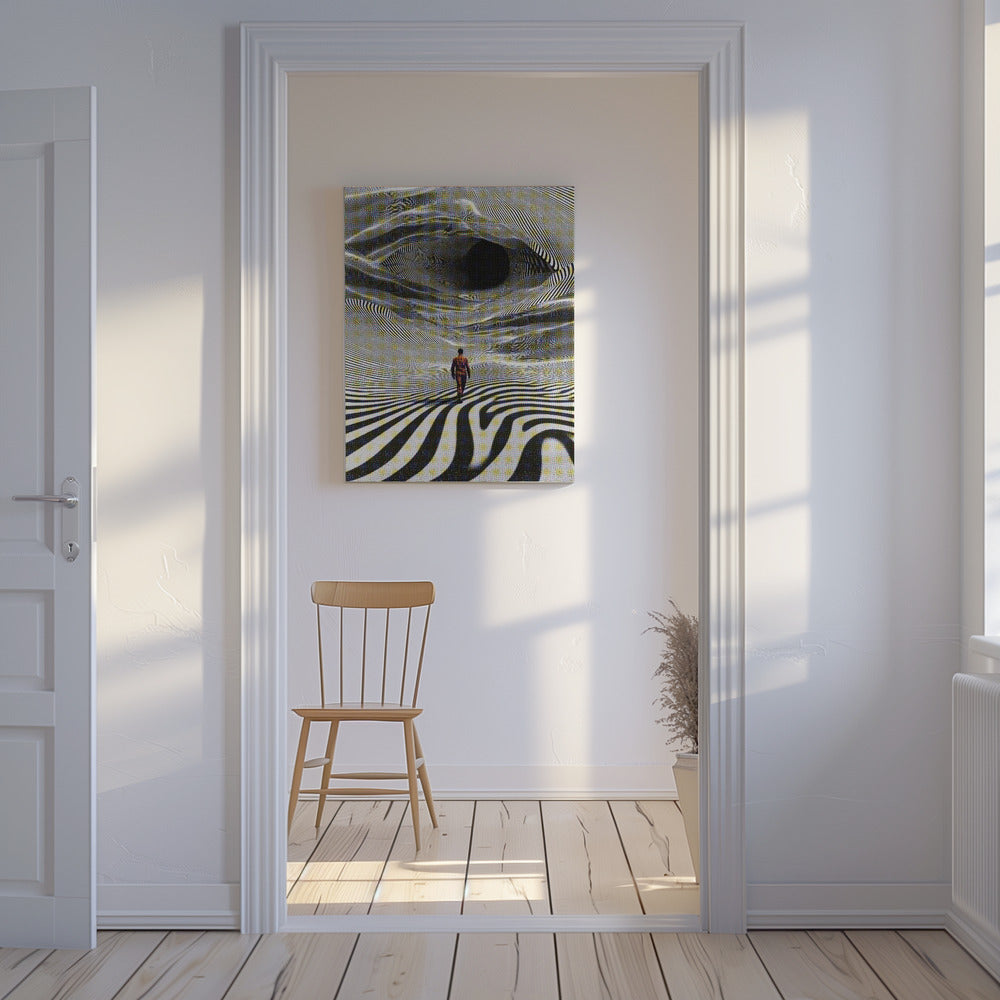 Op Art Reise | Leinwand