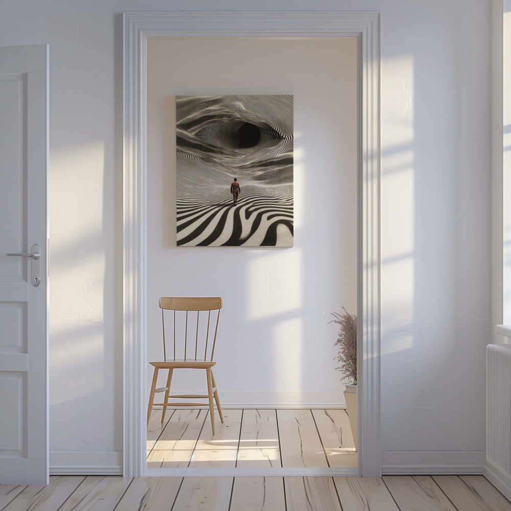 Op Art Reise | Leinwand