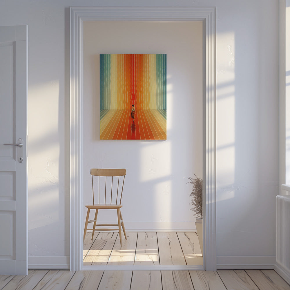 Hier komme ich | Leinwand