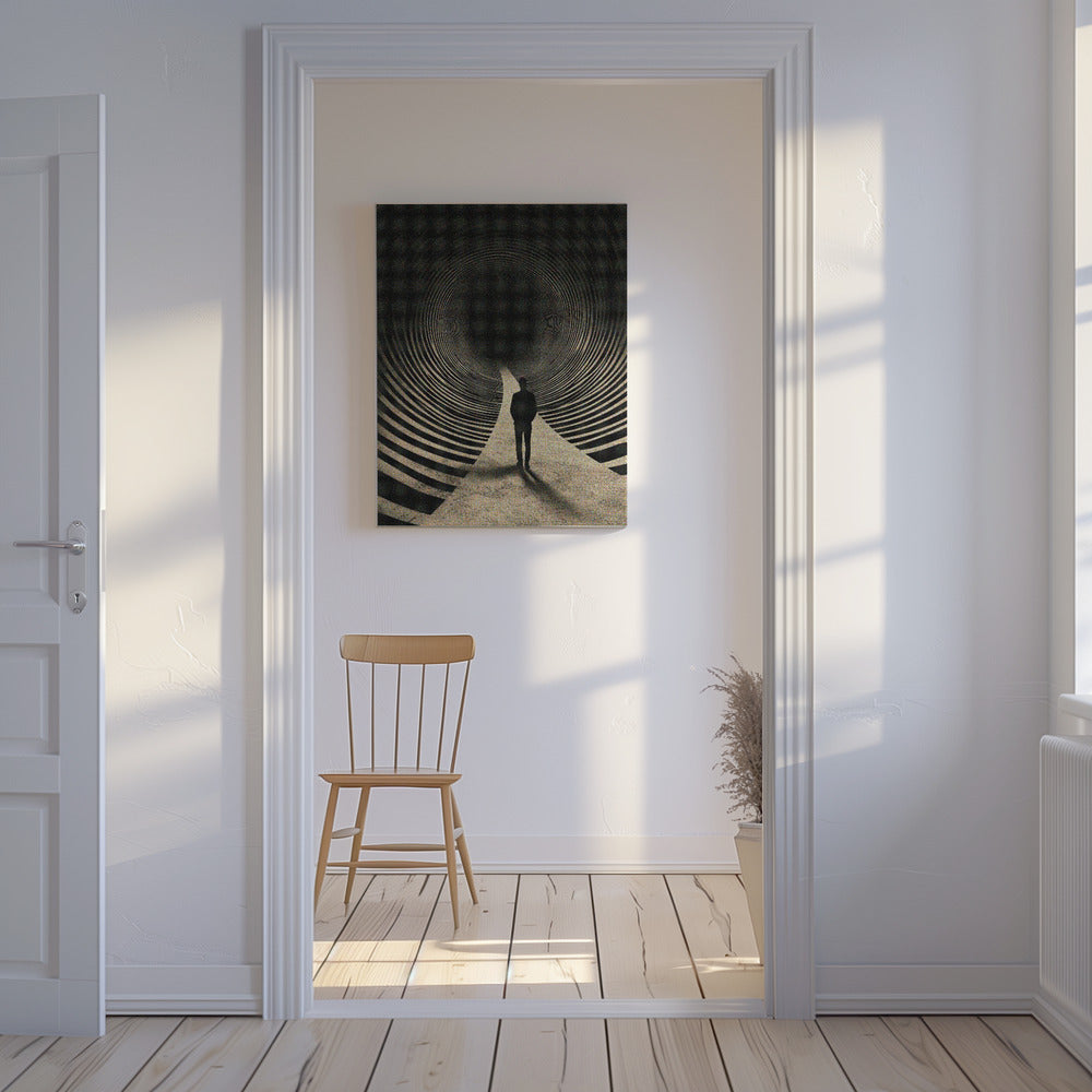 Opart Tunnel | Leinwand