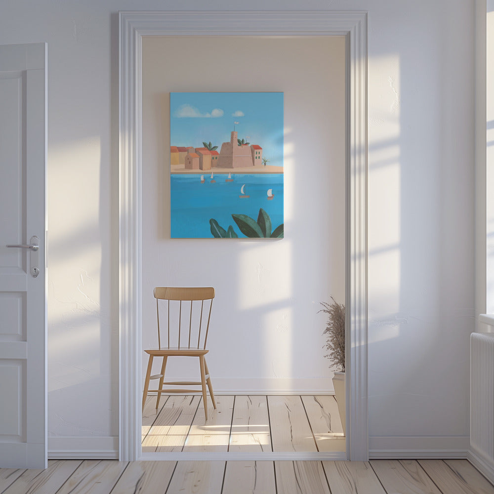 Insel Vis | Leinwand