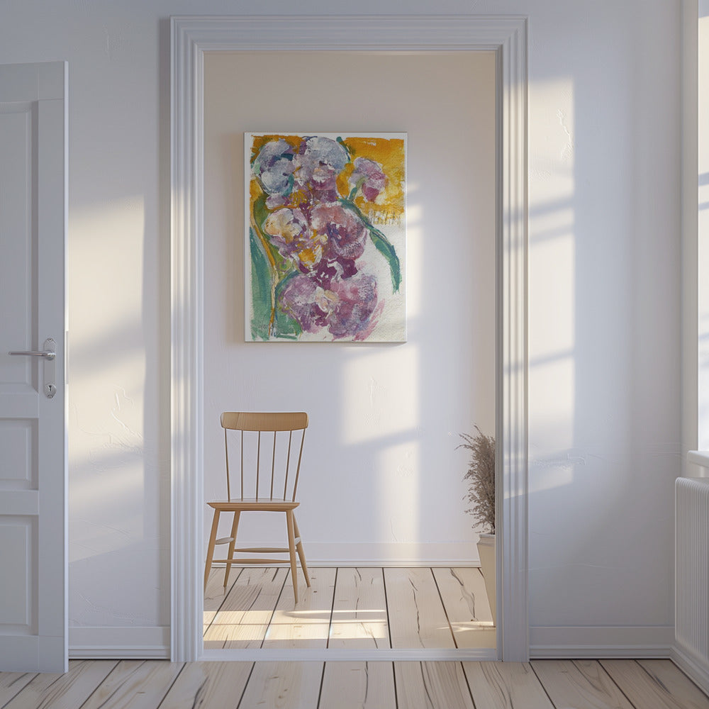 Orchideenleidenschaft | Leinwand