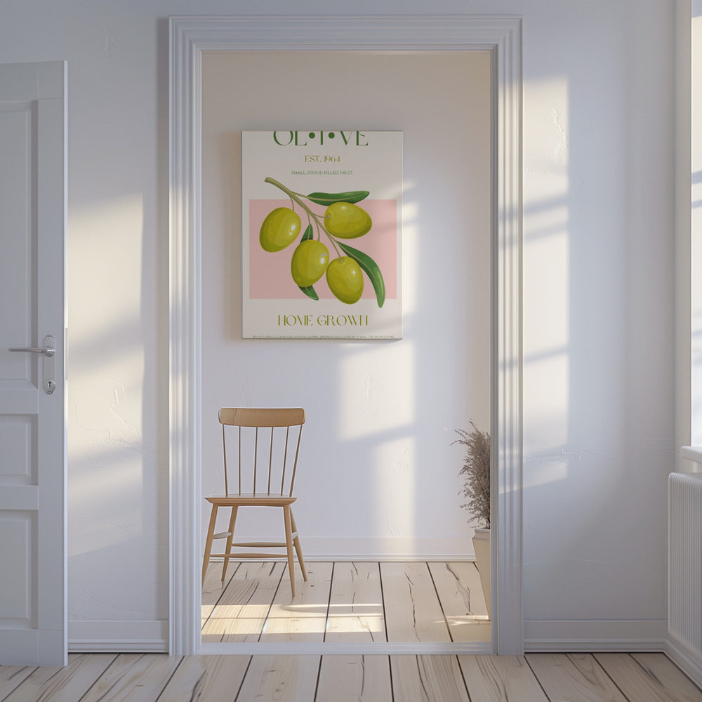 Golden Olives Essence | Canvas