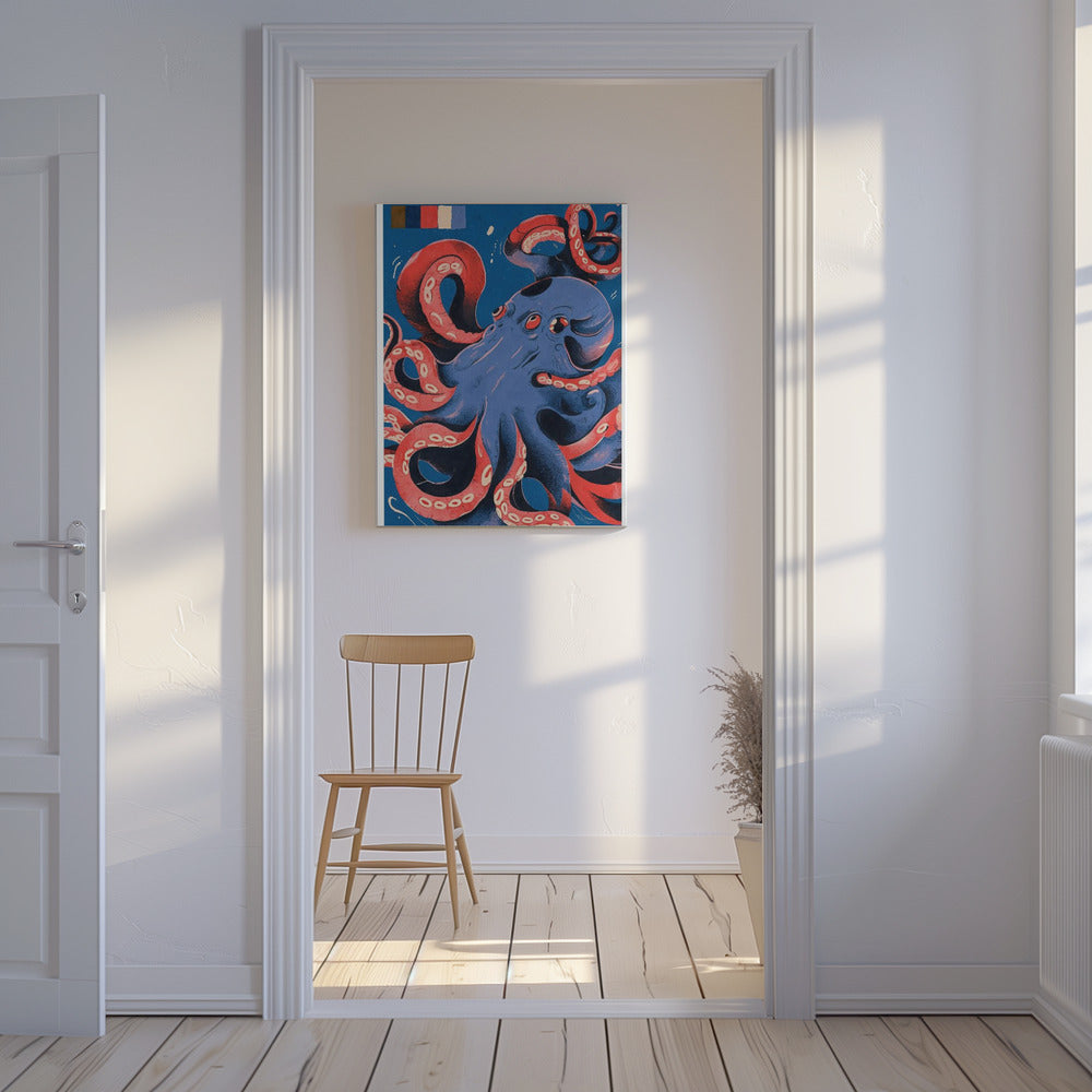 Tentacle Whirl | Canvas