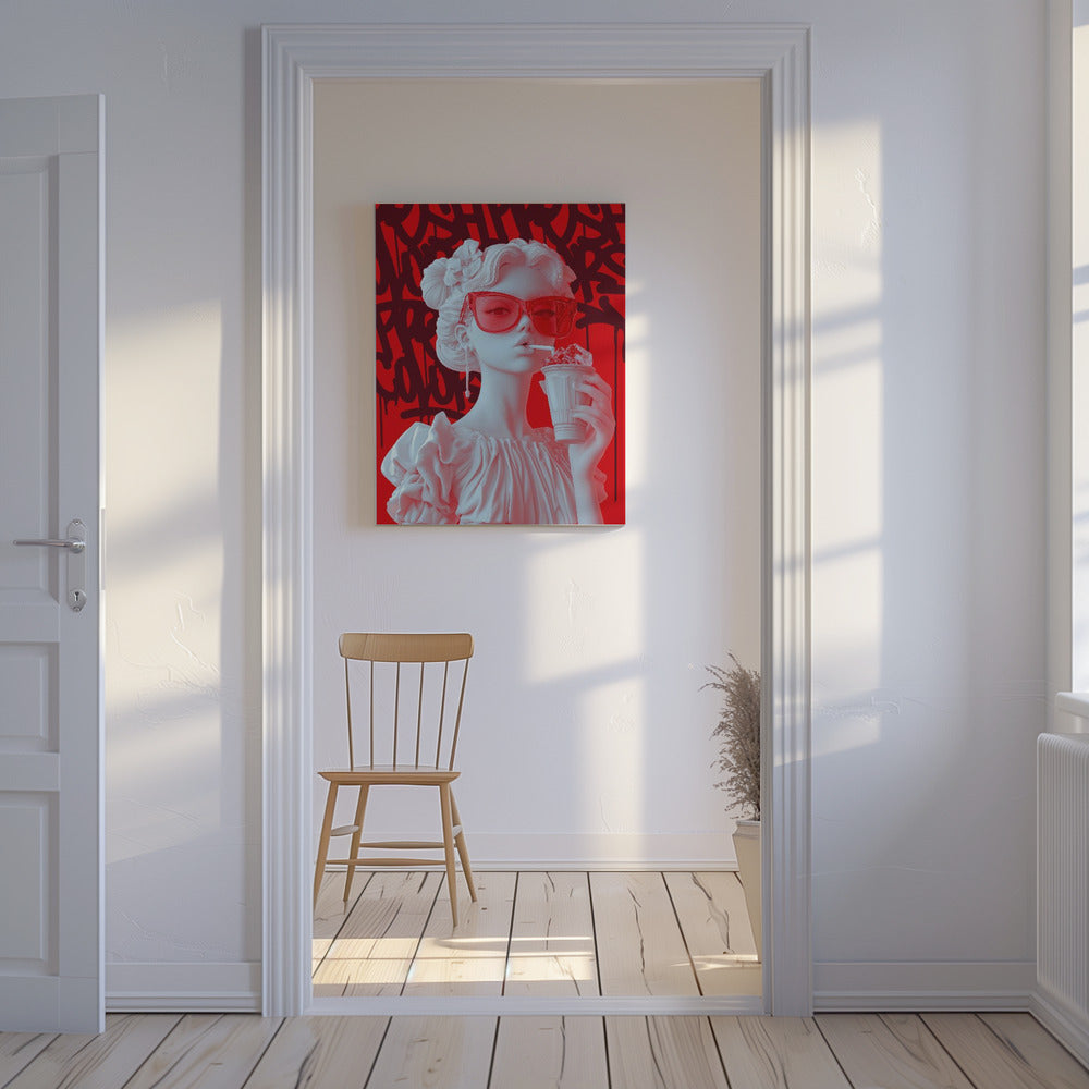 Cherry Sips | Canvas