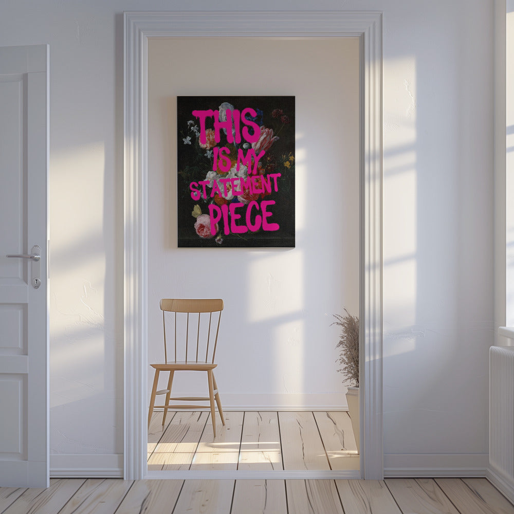 Bold Floral Statement | Canvas