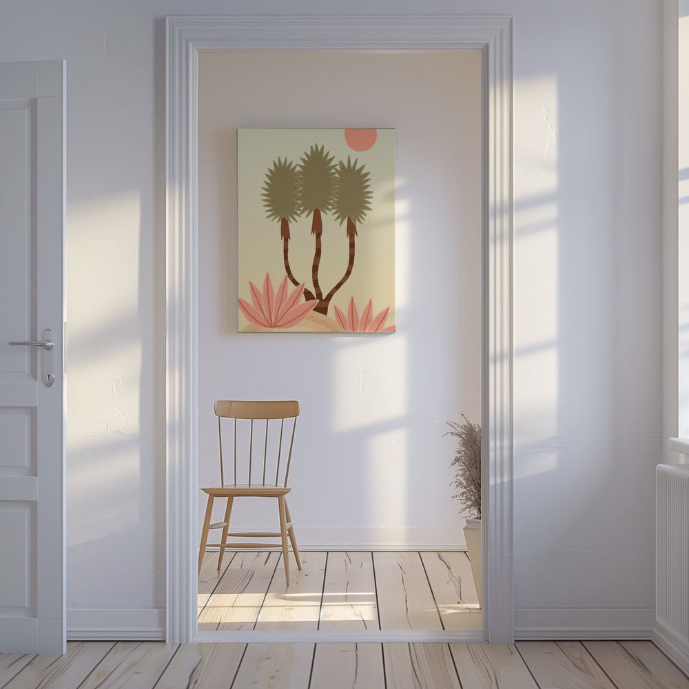 Palms 01 | Canvas