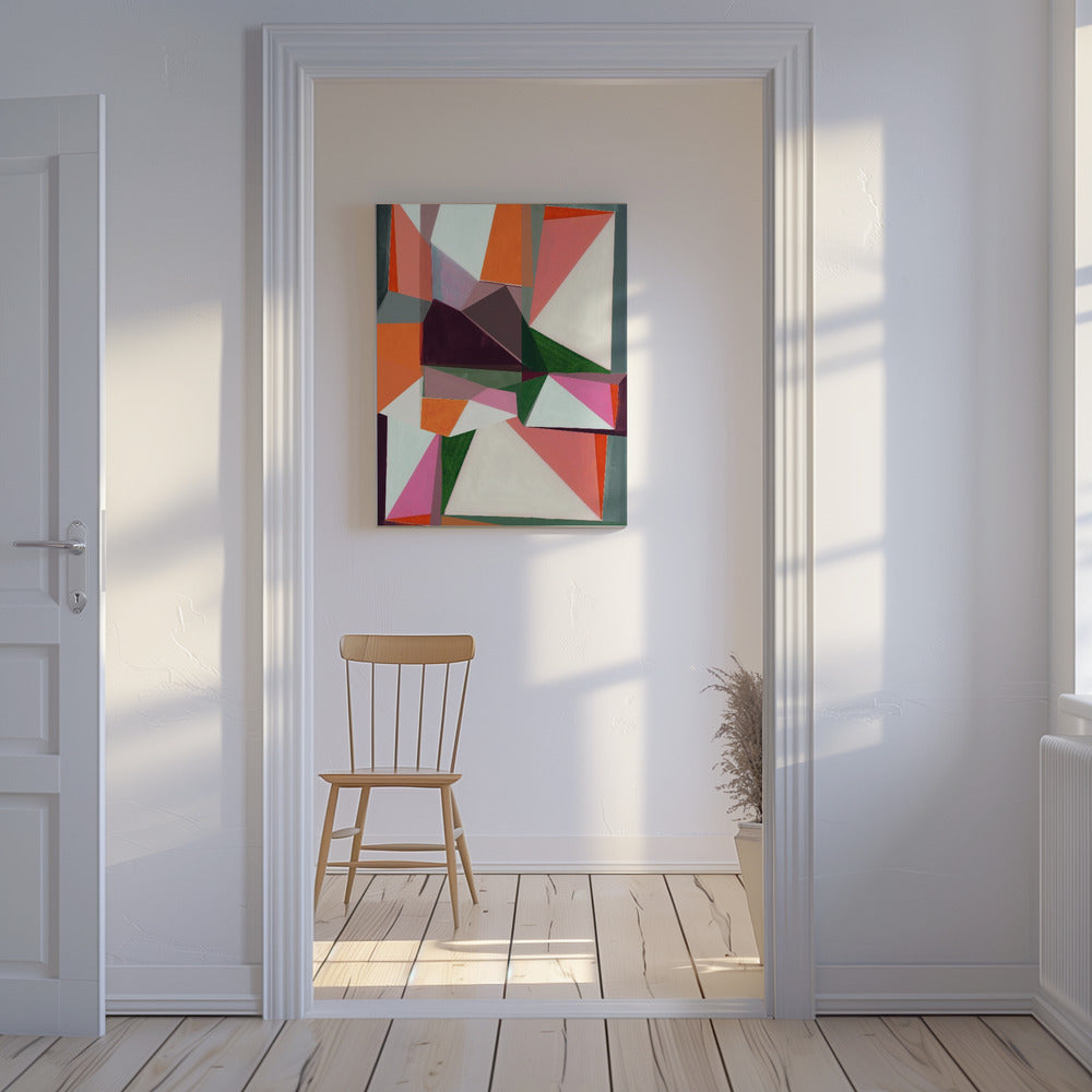 Geometrische Symphonie | Leinwand