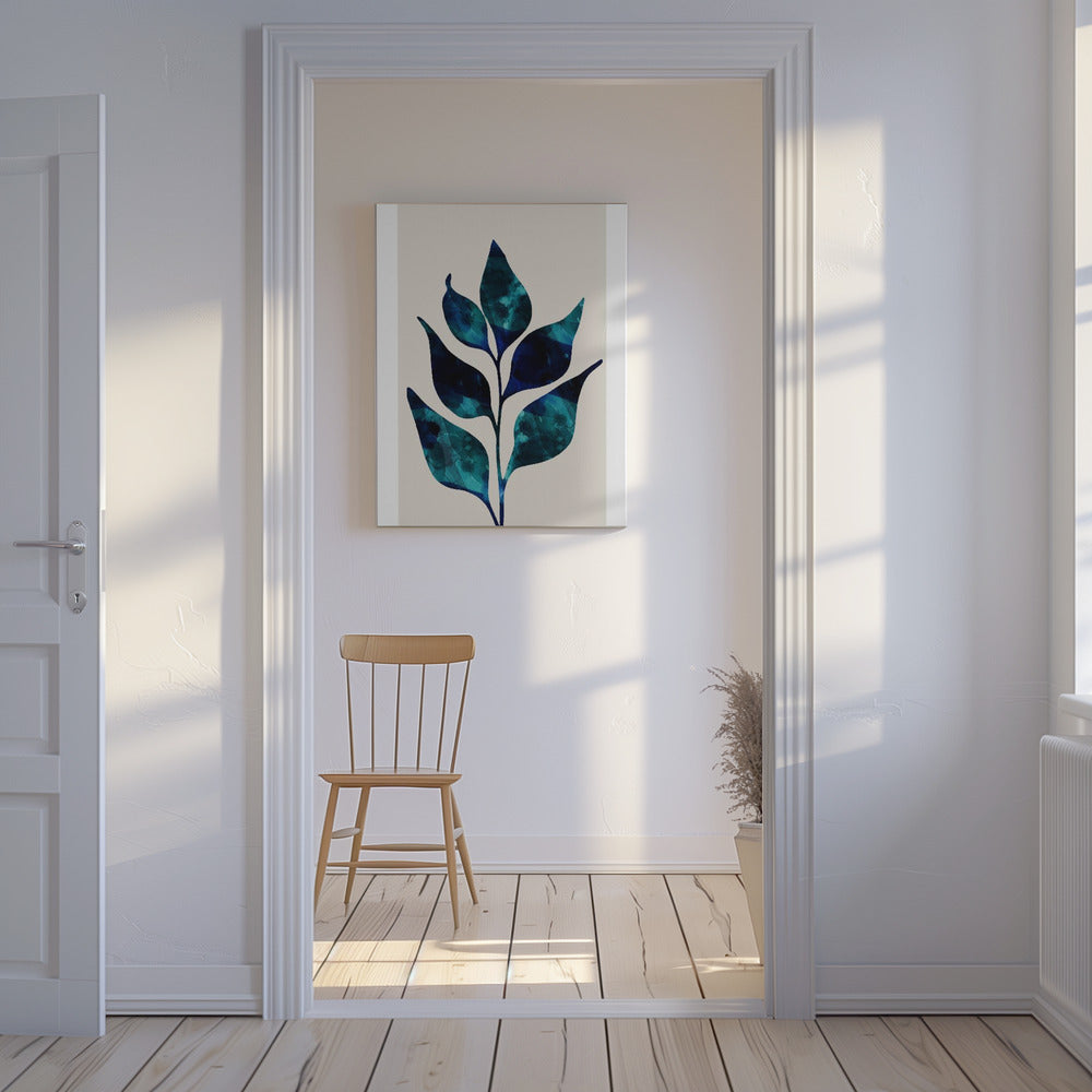 Teal Sprout Studie | Leinwand