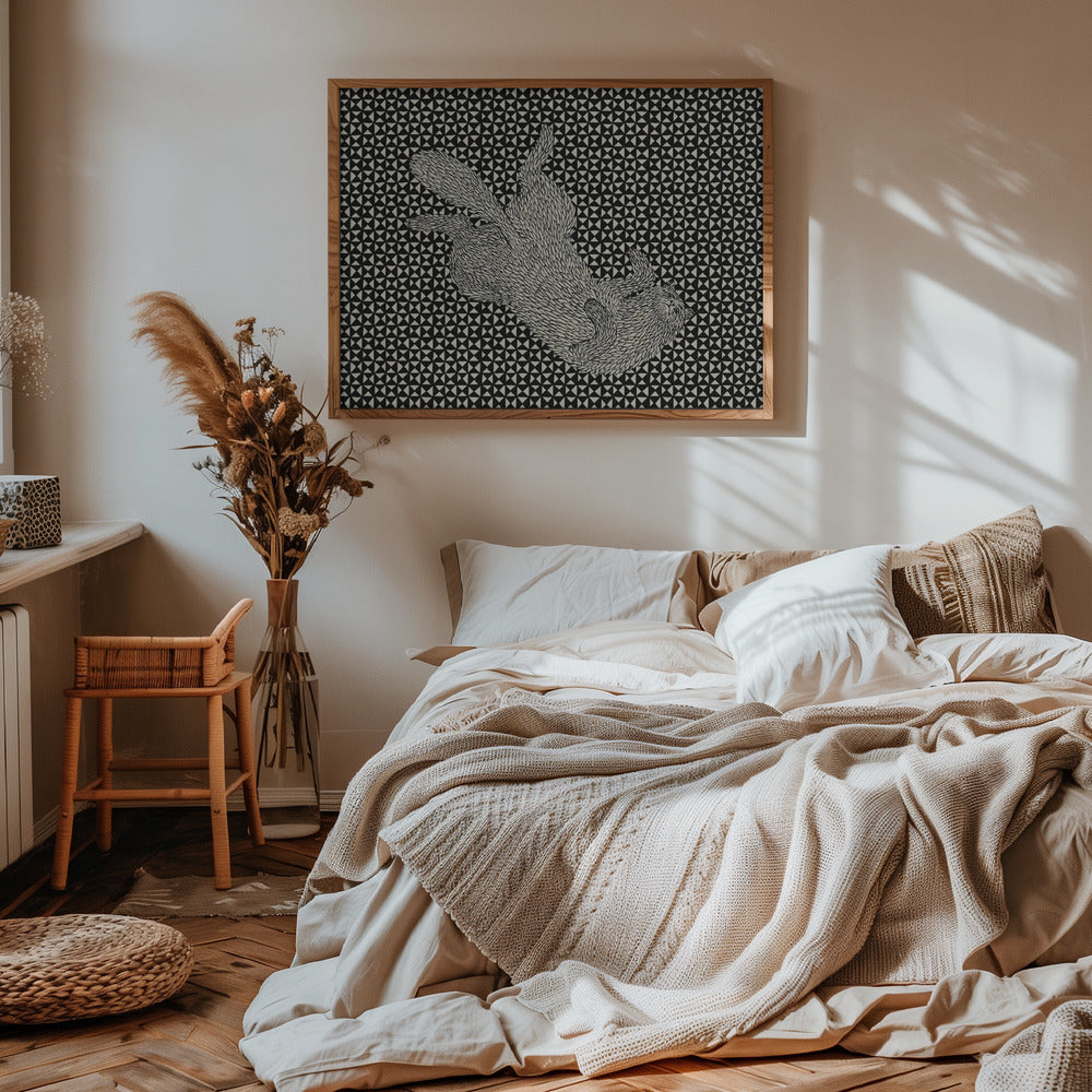 Schlafende Katze VII | Poster