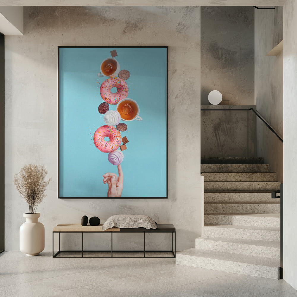 Wochenend-Donuts | Poster