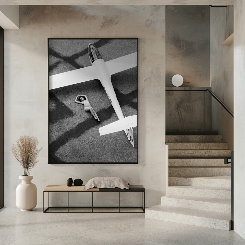 Auf dem Flughafen | Poster