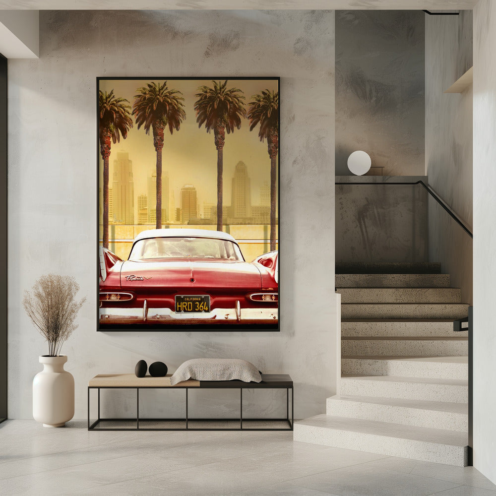 PLYMOUTH SAVOY MIT PALMEN | Poster