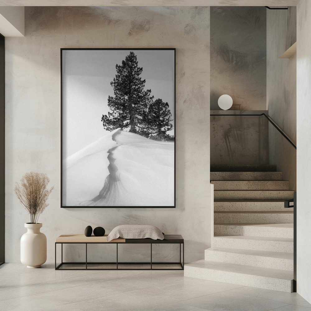 Über Schnee und Formen | Poster