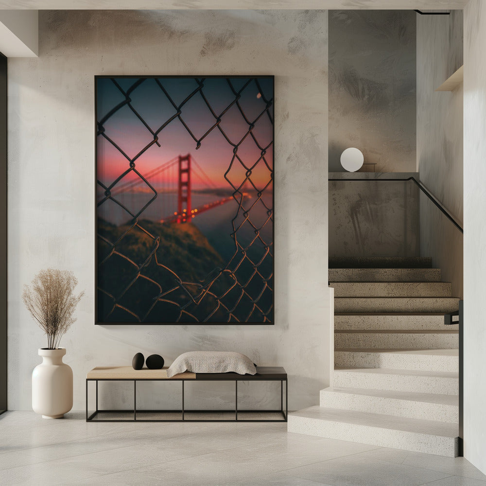 Golden Gate Käfig | Poster