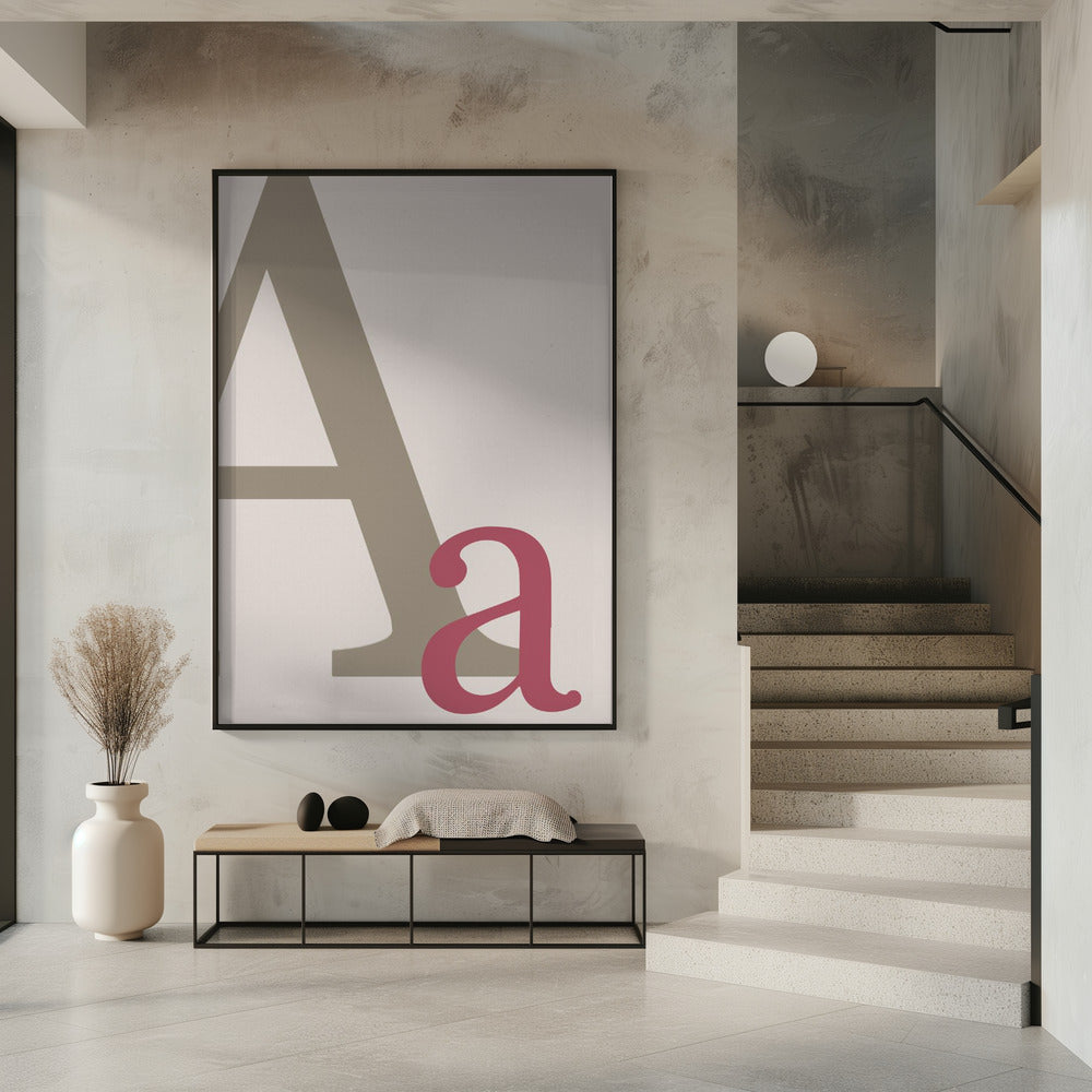 Buchstabe A | Poster