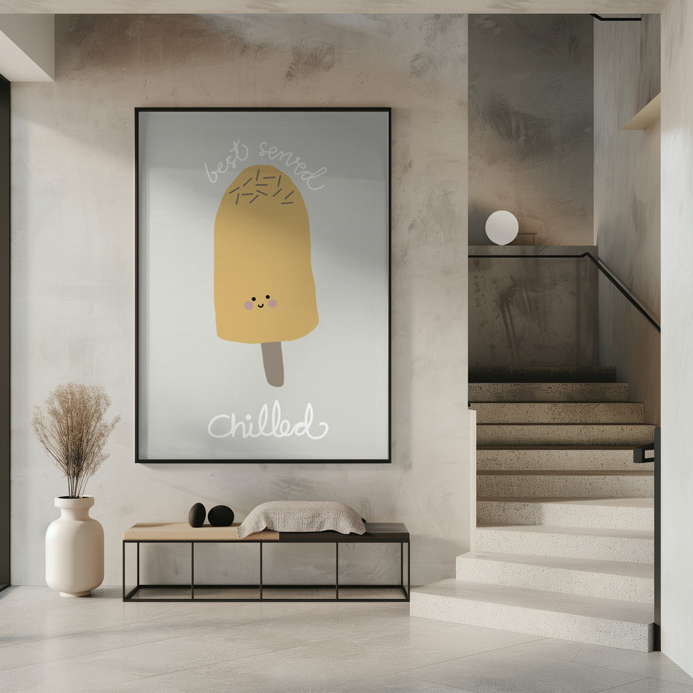 Gekühltes Eis | Poster