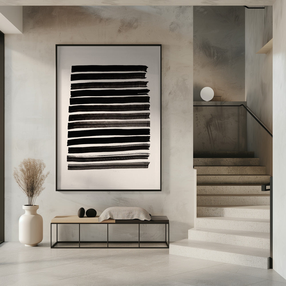 Streifen_Beige | Poster