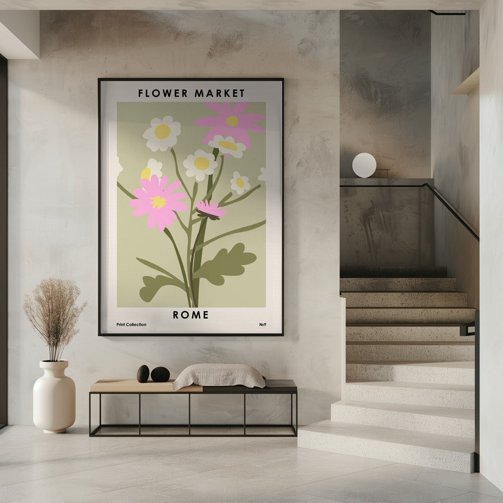 Blumenmarkt Rom | Poster