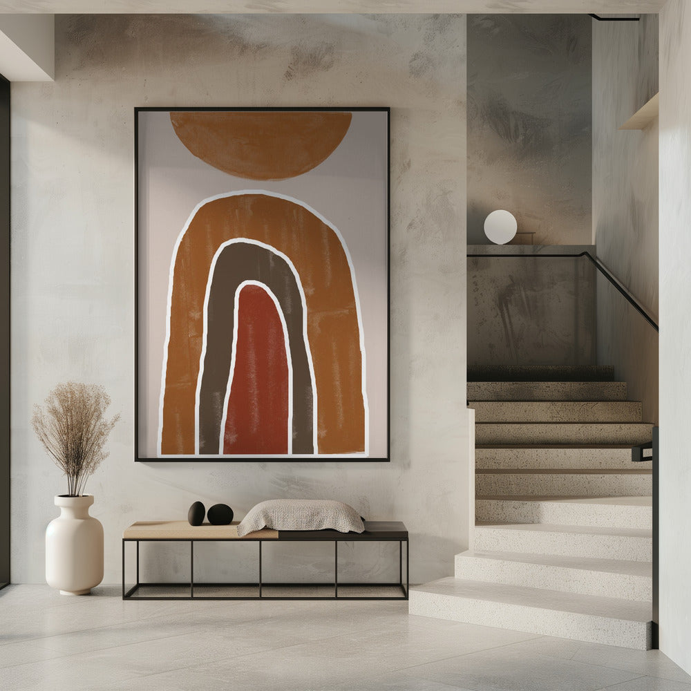 Earthy Arches | Poster