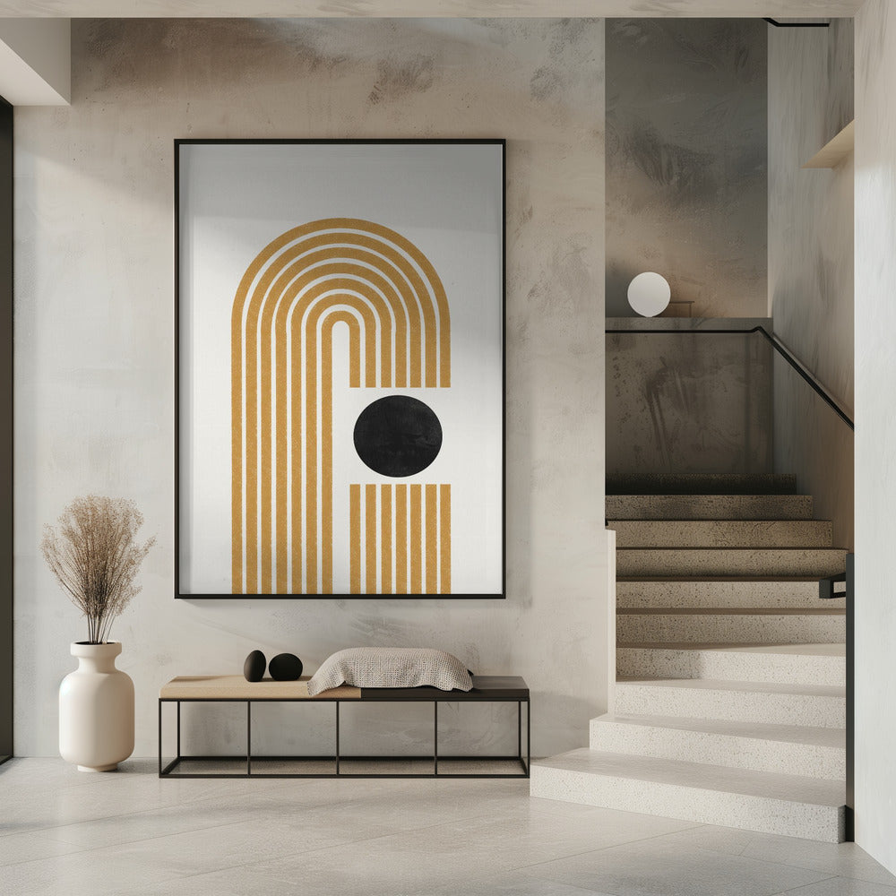 Golden Echo Paths | Poster