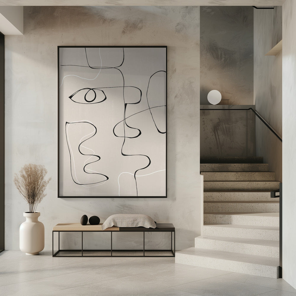 Abstract Facescape | Poster