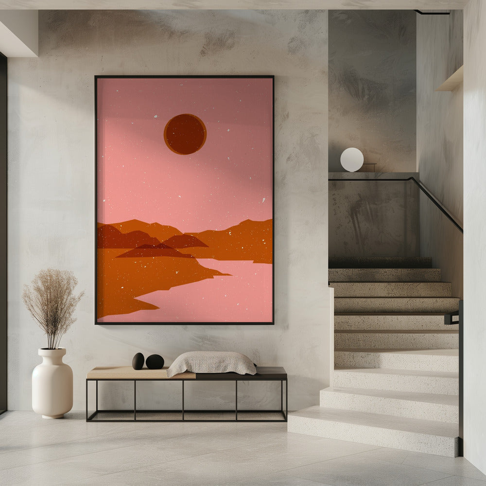 Mondlandschaft | Poster