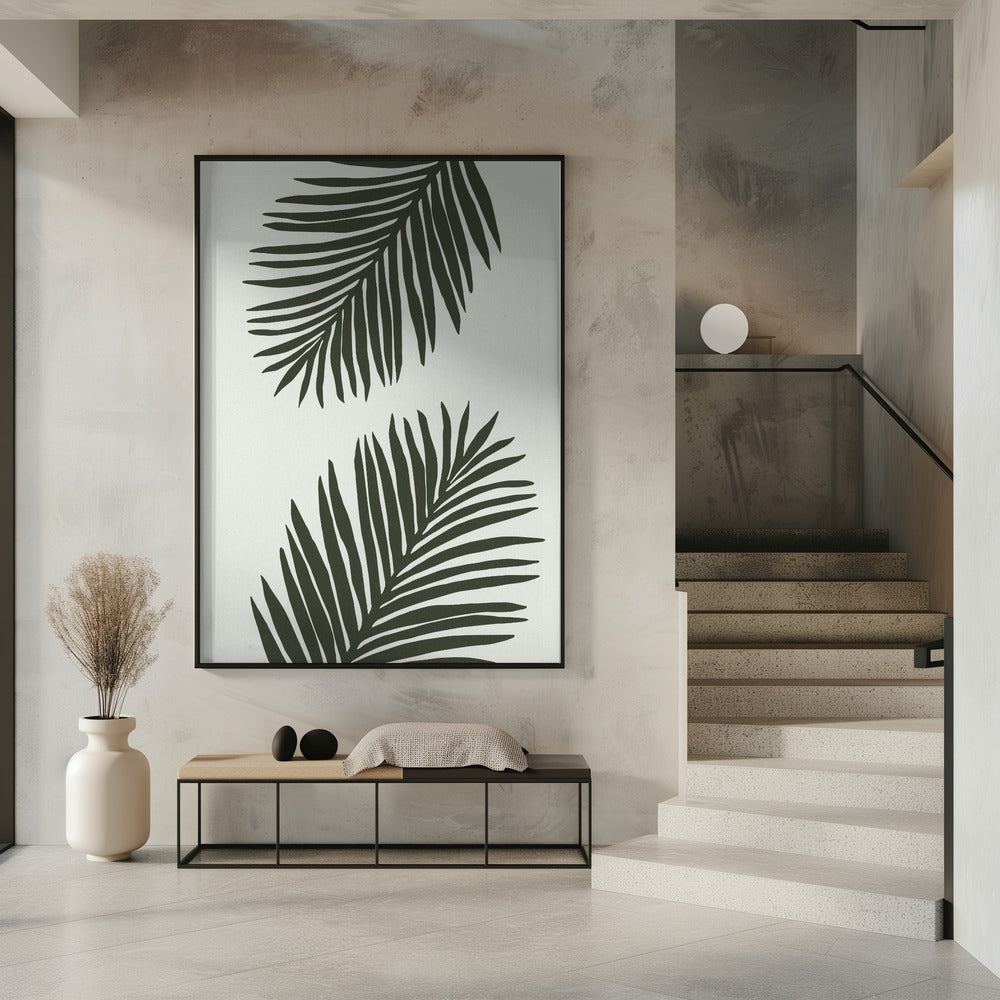 PALMBLATT 04 GRÜN | Poster