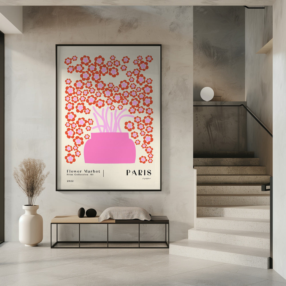 Blumenmarkt. Paris | Poster