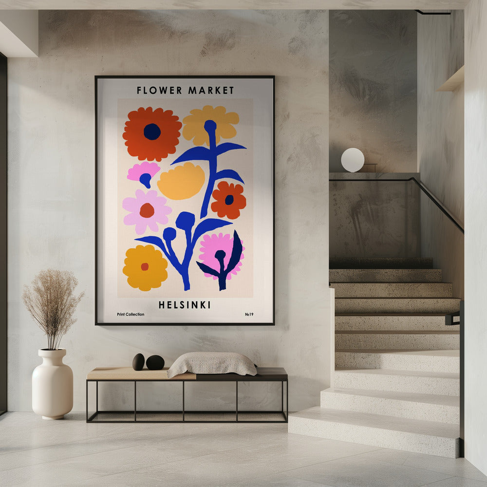 Blumenmarkt. Helsinki | Poster