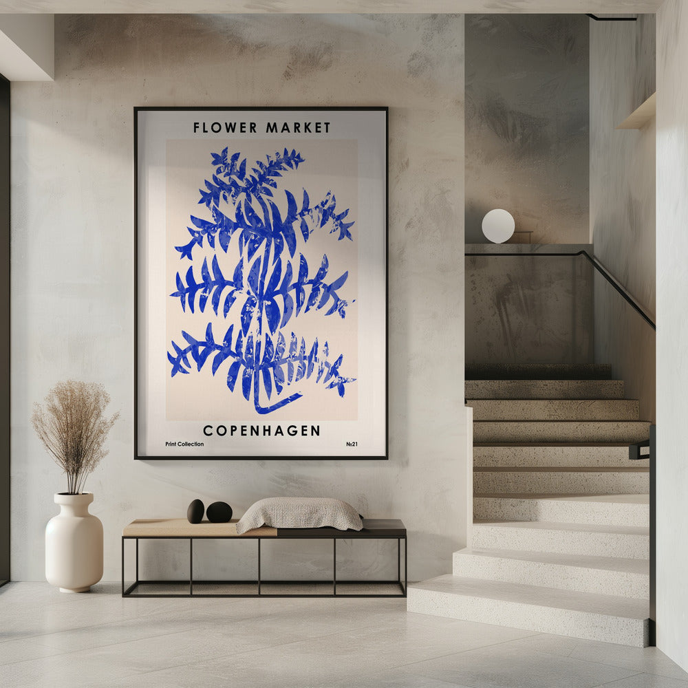 Blumenmarkt. Kopenhagen | Poster