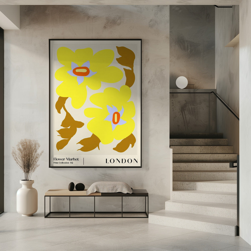Blumenmarkt. London | Poster