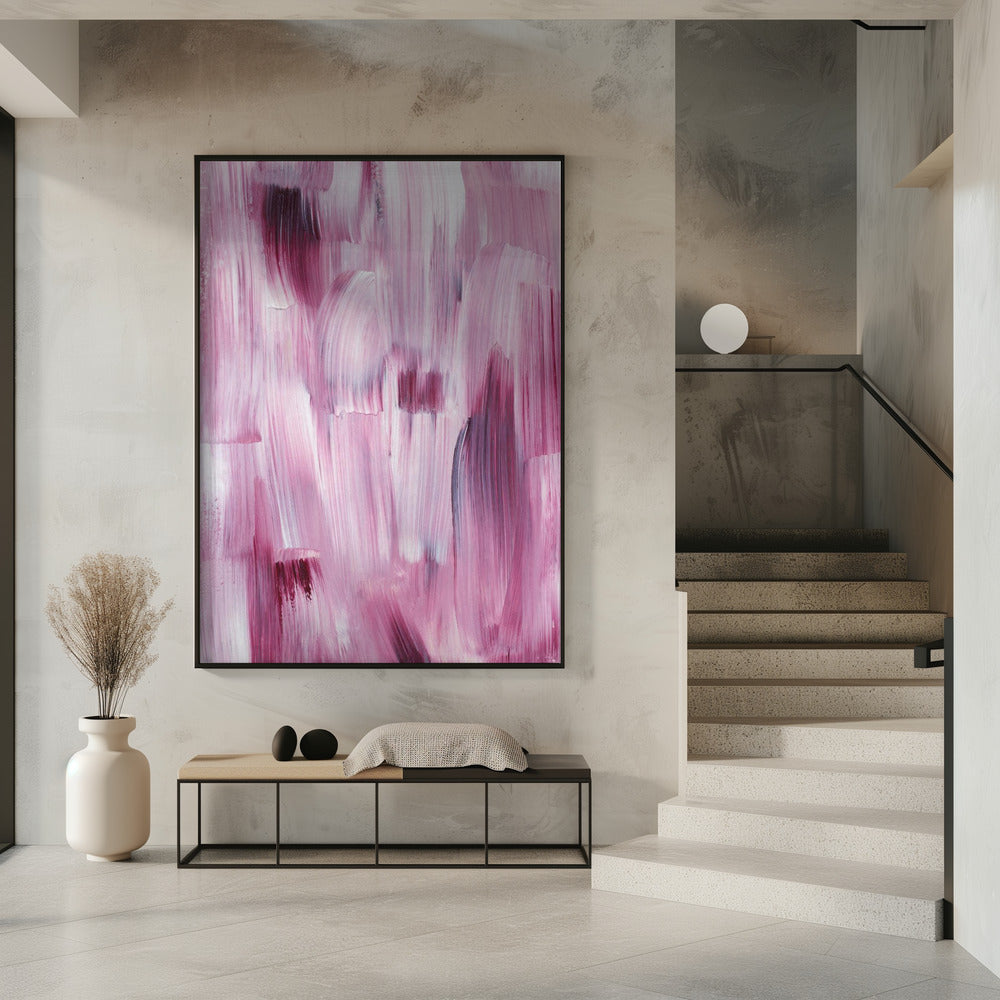 Ausdrucksstarke bunte Pinselstriche | Poster