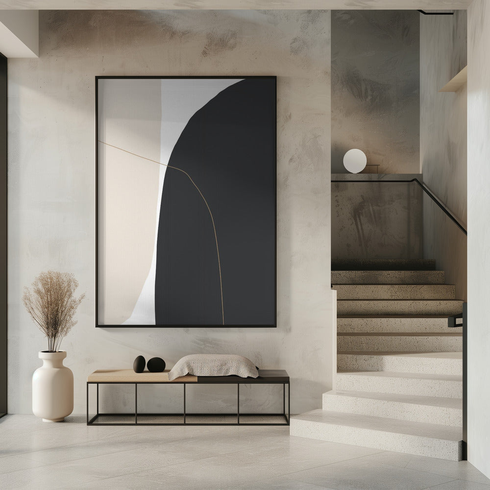 Delicate Curved Shapes | Poster
