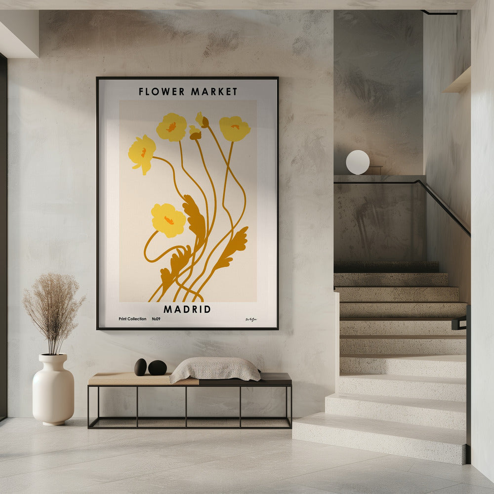 Blumenmarkt. Madrid | Poster