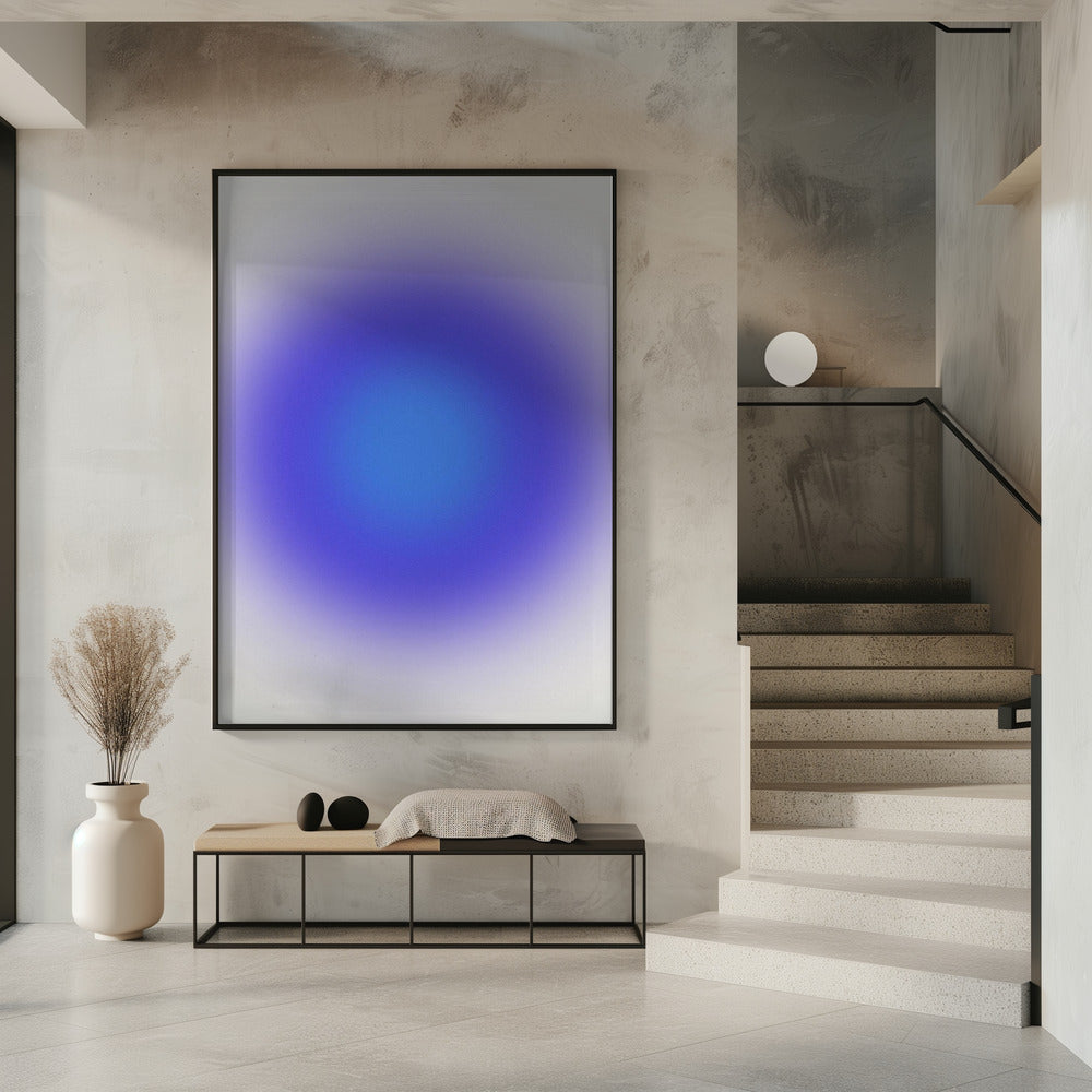Violet Aura Burst | Poster