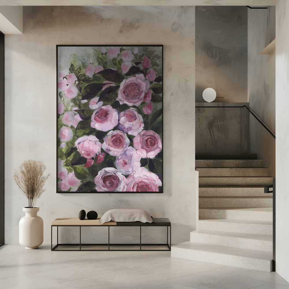 Aurorie malerische Rosen | Poster