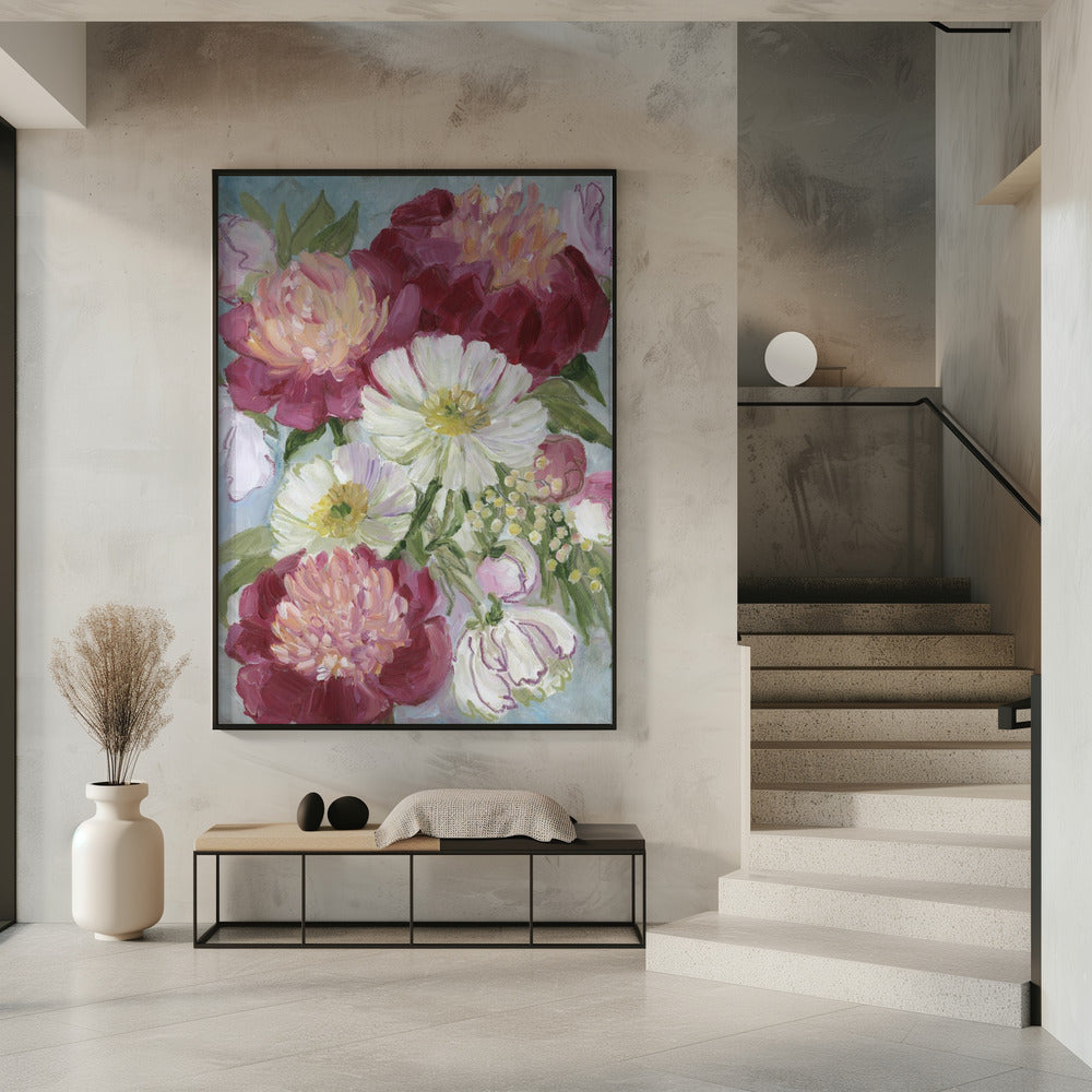 Eleanora, malerische Blumen | Poster