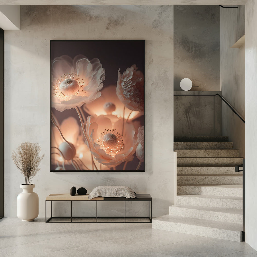 Leuchtende Blüten | Poster