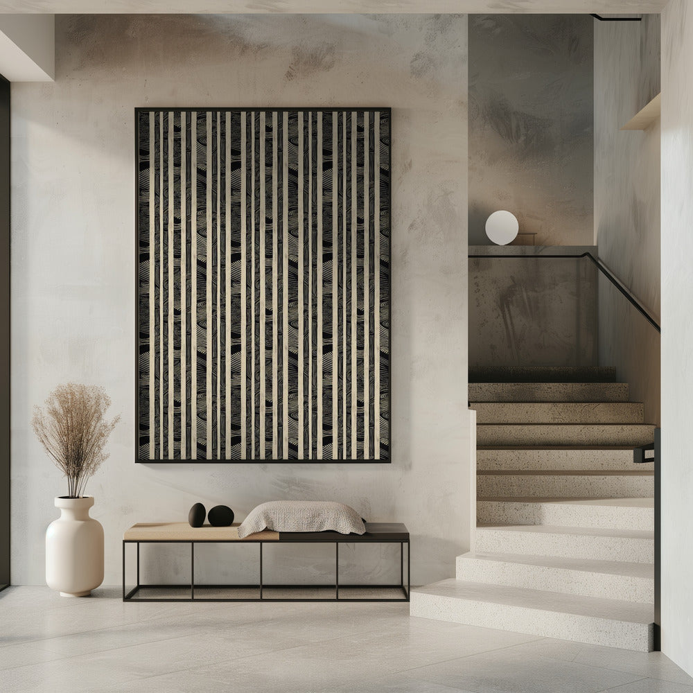 Stripes of Serenity | Poster