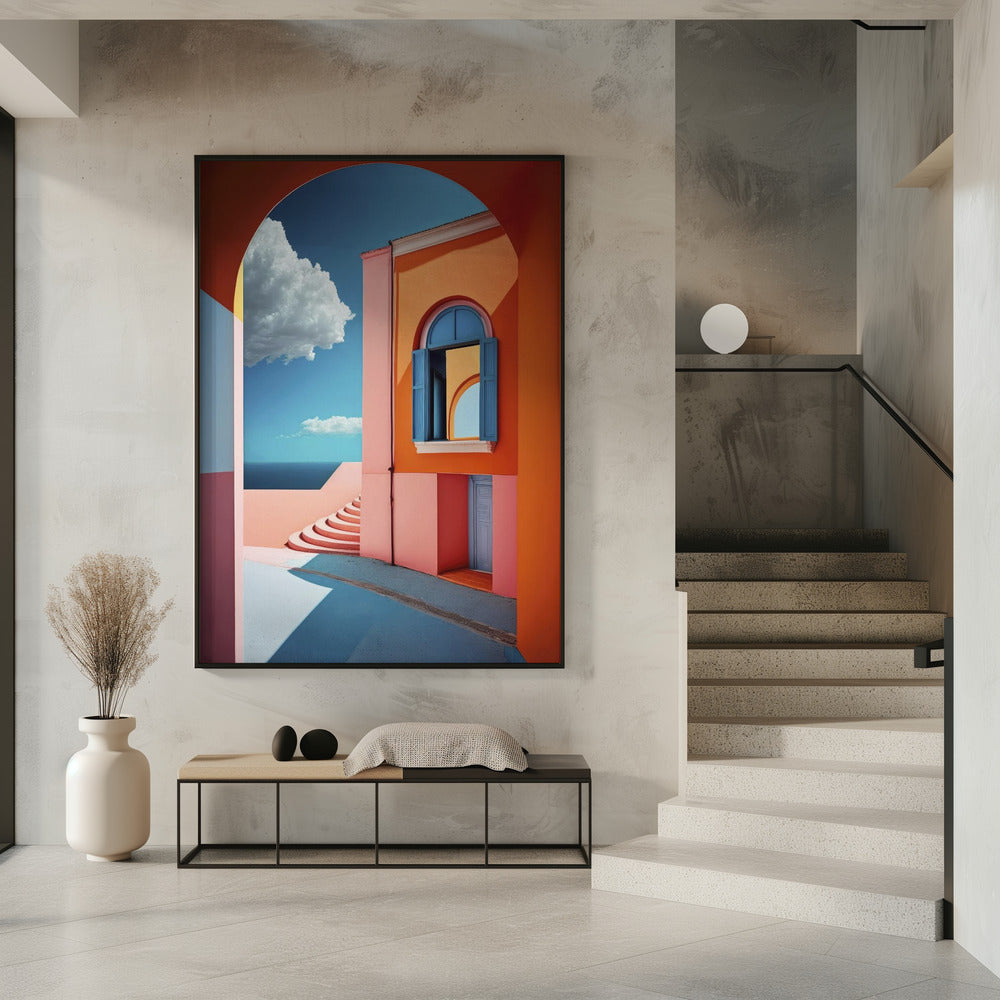 Lebendige Traumlandschaft | Poster