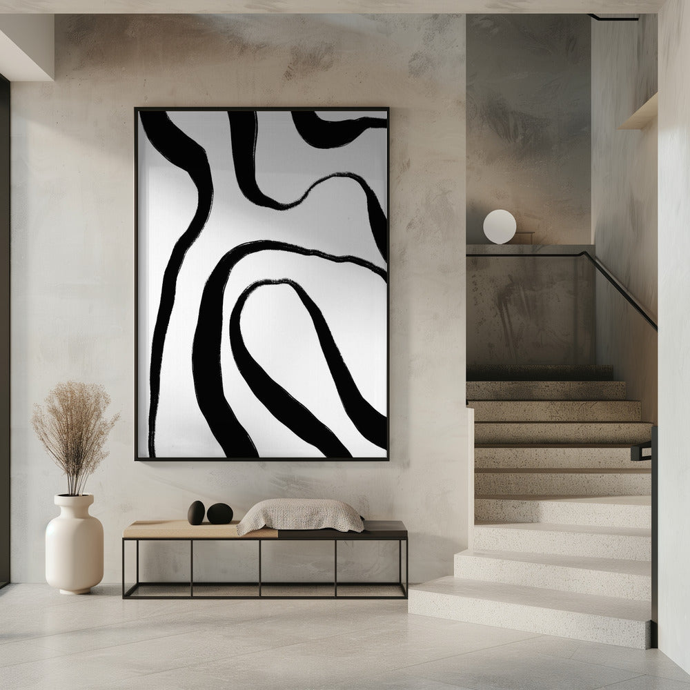 Zebra Flow Harmonie | Poster