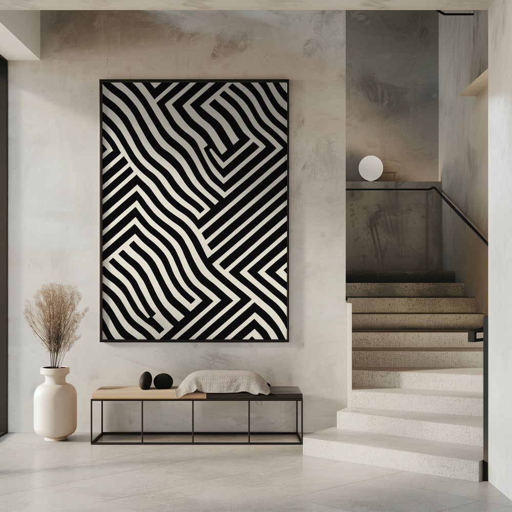 Zebra-Labyrinth | Poster